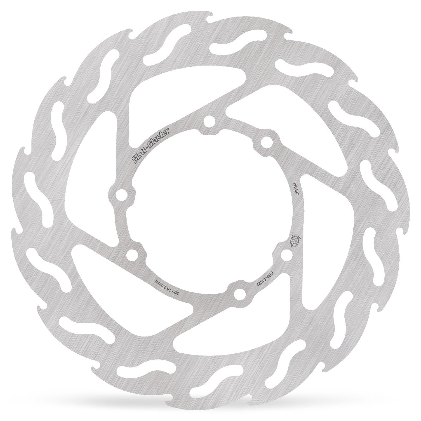 Disque avant Flame Yamaha : DT125, YZ125/250/490, TT350/600R