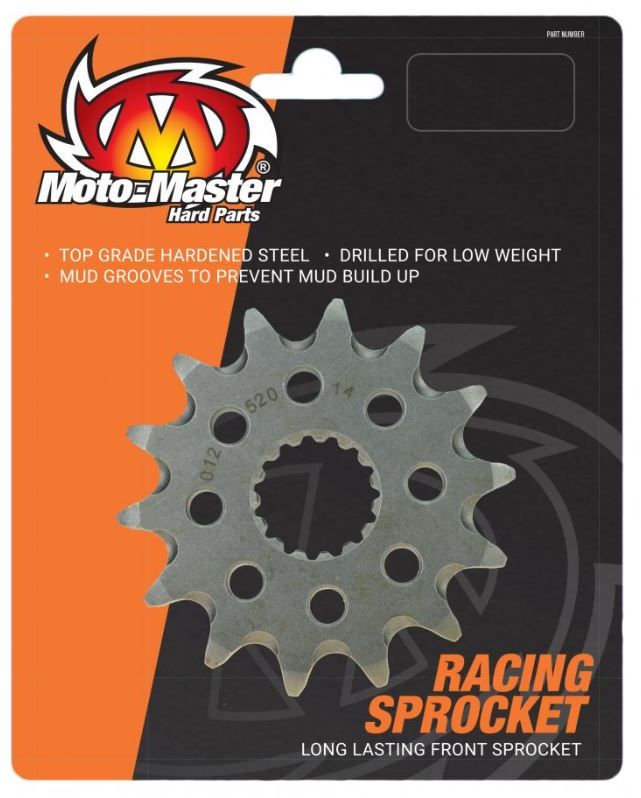 Pignon avant MotoMaster TM - Acier - 428