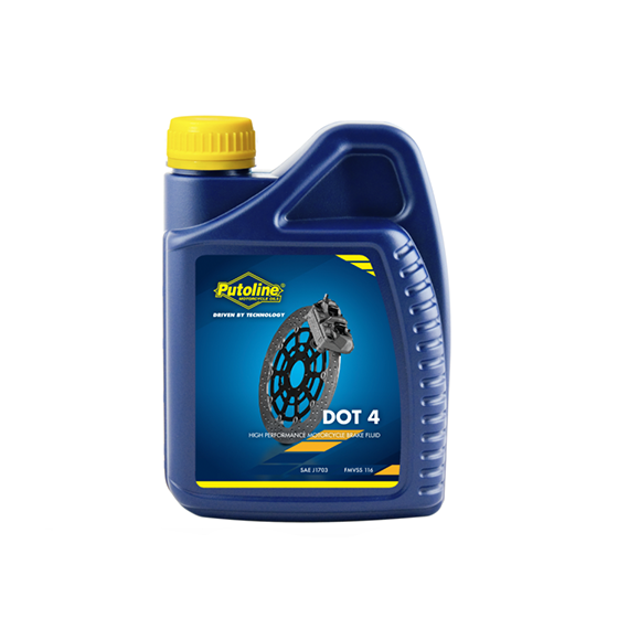 Liquide de frein Putoline DOT 4 1ltr.