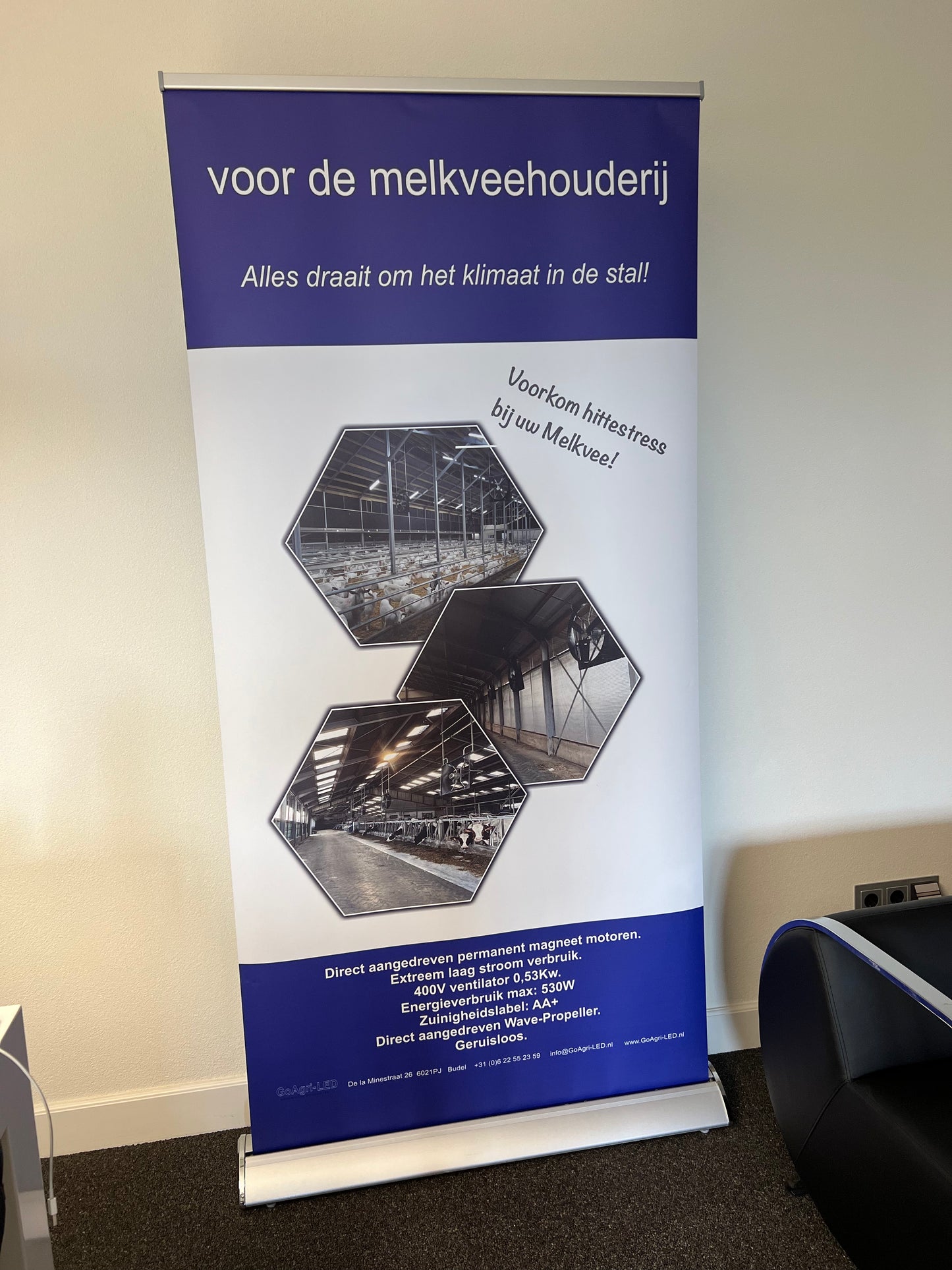 Bannière enroulable - Evolution