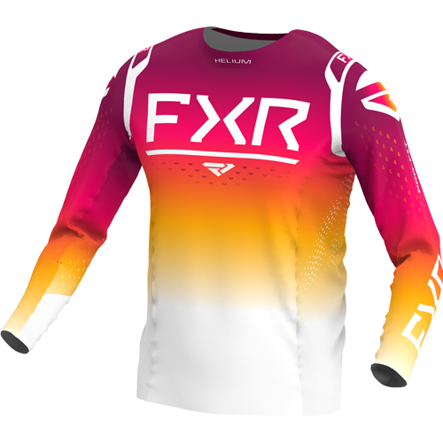 FXR Helium MX Jersey Sangria