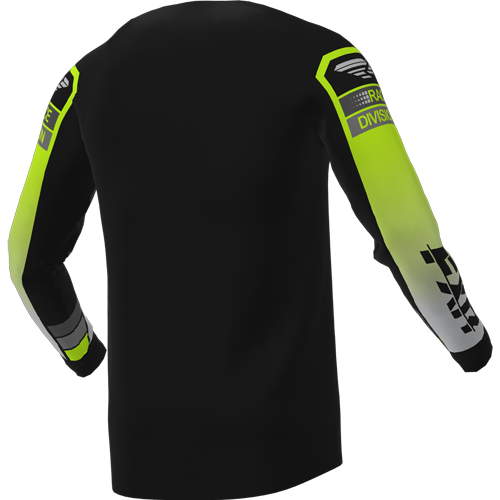 FXR Clutch MX Jersey Zwart/Grijs/Fluo