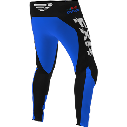 FXR Clutch MX Pant Zwart/Blauw/Rood OUTLET