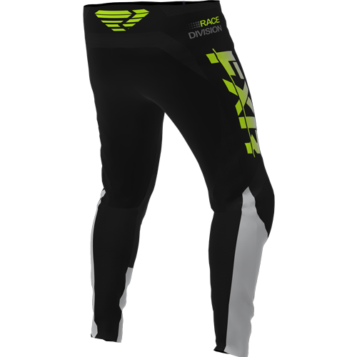 FXR Clutch MX Pant Zwart/Grijs/Geel OUTLET