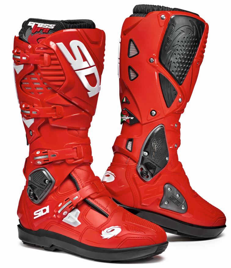 Sidi crosslaarzen 3 SRS - Rood