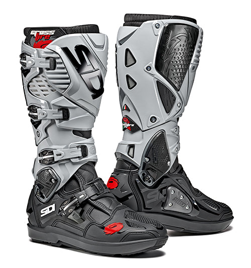 Sidi crosslaarzen 3 SRS - Zwart-grijs