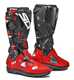 Sidi crosslaarzen 3 SRS - Rood-zwart