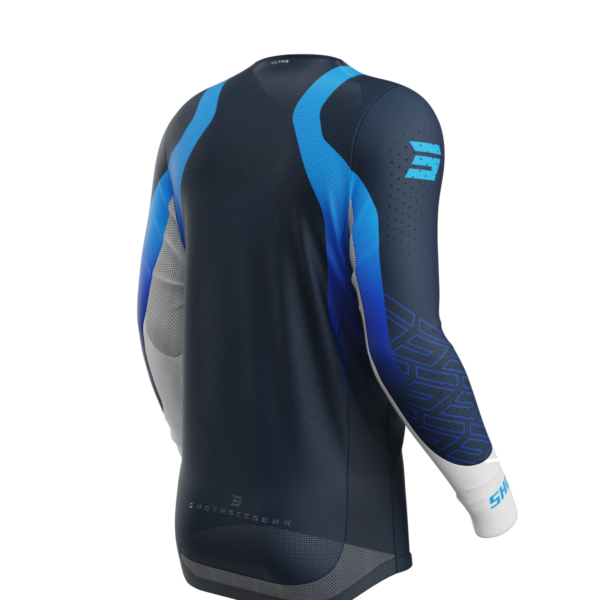 Maillot MX Cross Shot Adulte Aerolite Ultra Bleu Collection 2025