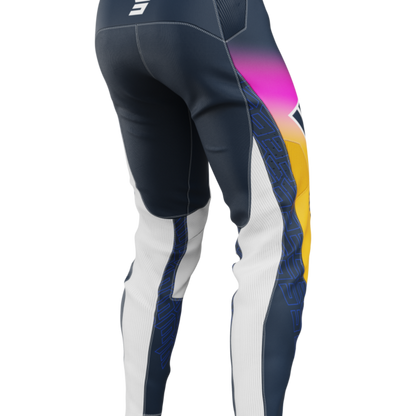 Pantalon Cross Shot MX Adulte Aerolite Ultra Bleu / Orange / Rose Collection 2025