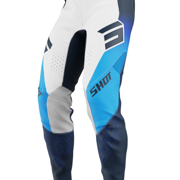 Pantalon cross Shot MX pour adulte Aerolite Ultra Blue Collection 2025