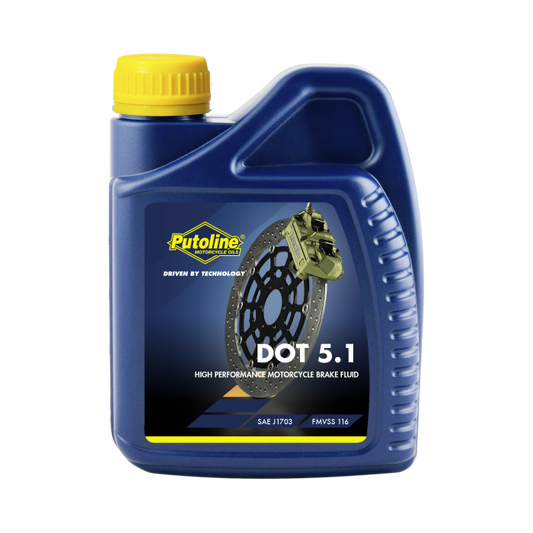 Liquide de frein Putoline DOT 5.1 500 ml.