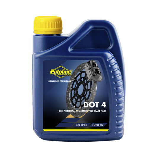 Putoline Brakefluid DOT 4 500ml.