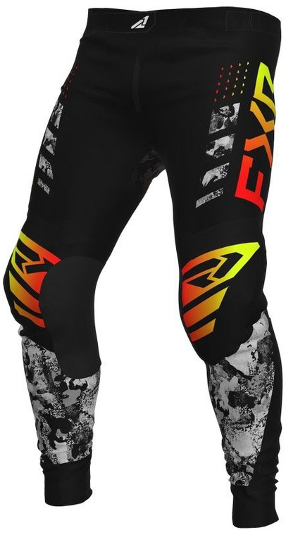 FXR Podium MX Pant Acid Inferno OUTLET