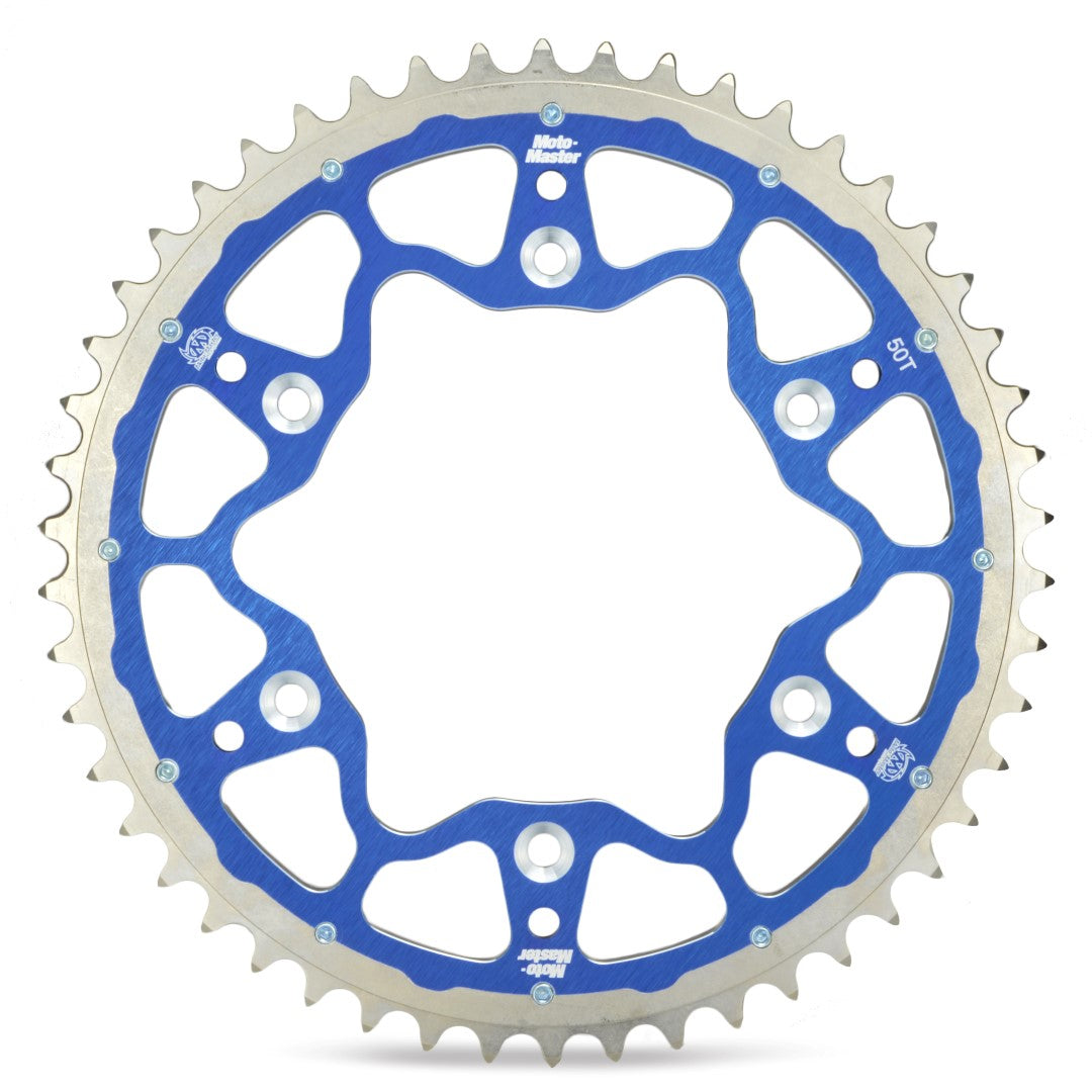 MotoMaster tanwielen Suzuki,Yamaha - Fusion dual ring sprocket - 428