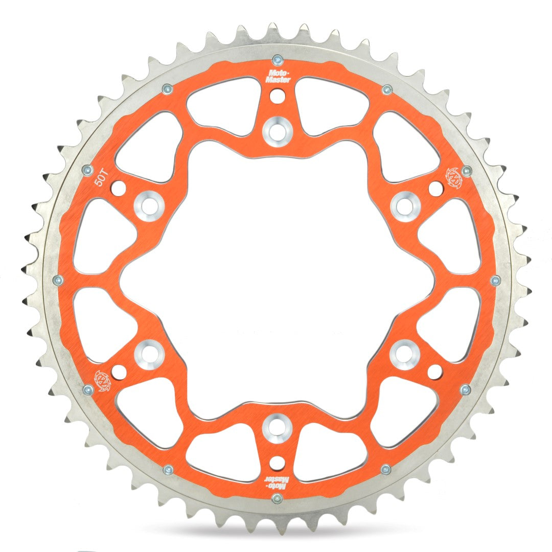 MotoMaster tanwielen Husqvarna, Ktm - Fusion dual ring sprocket - 428