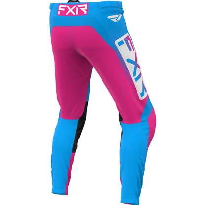 FXR Clutch Mx Pant 24 Cyan/E-Pink