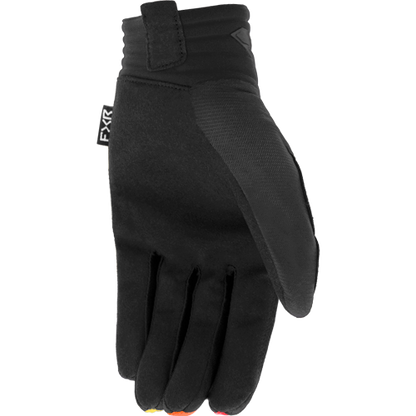 FXR Prime MX Glove Black/Red/Orange